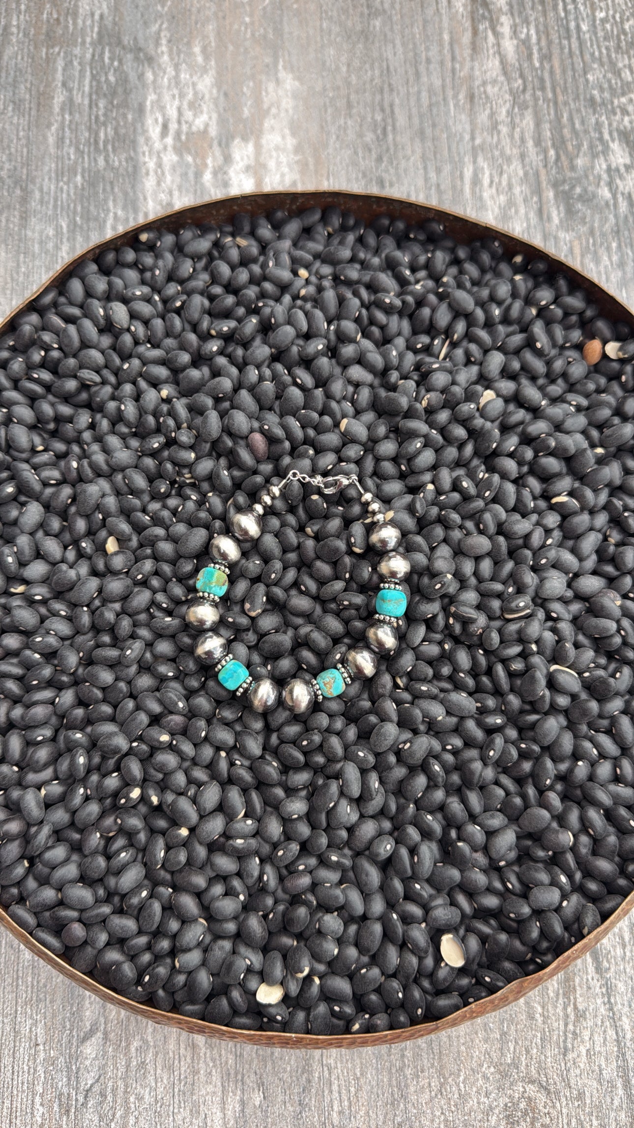 Cube Turquoise Bracelet