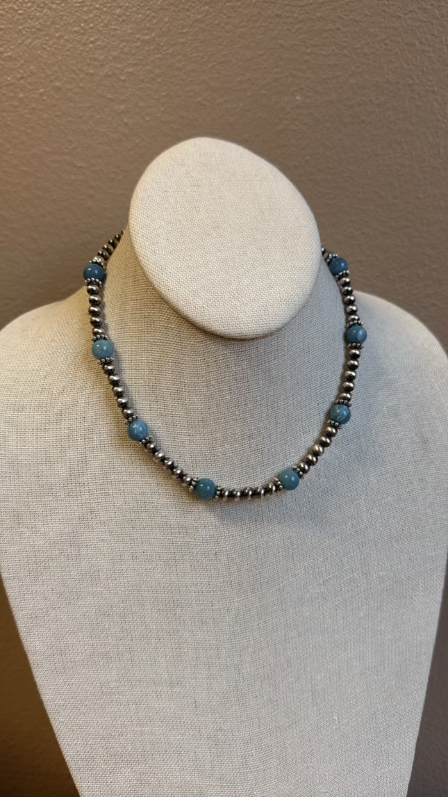 14" Larimar Quartz