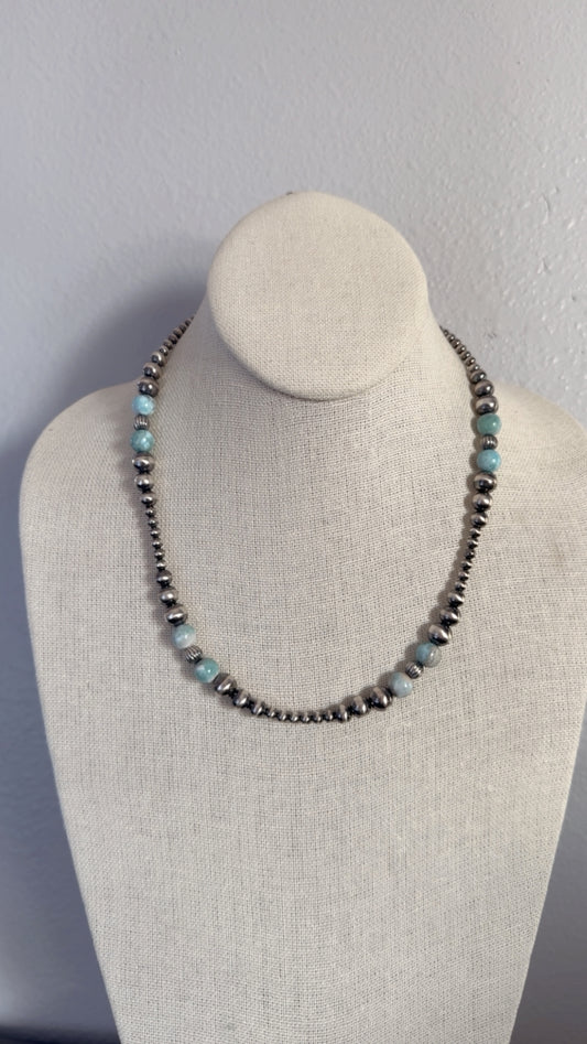 16" Blue Larimar