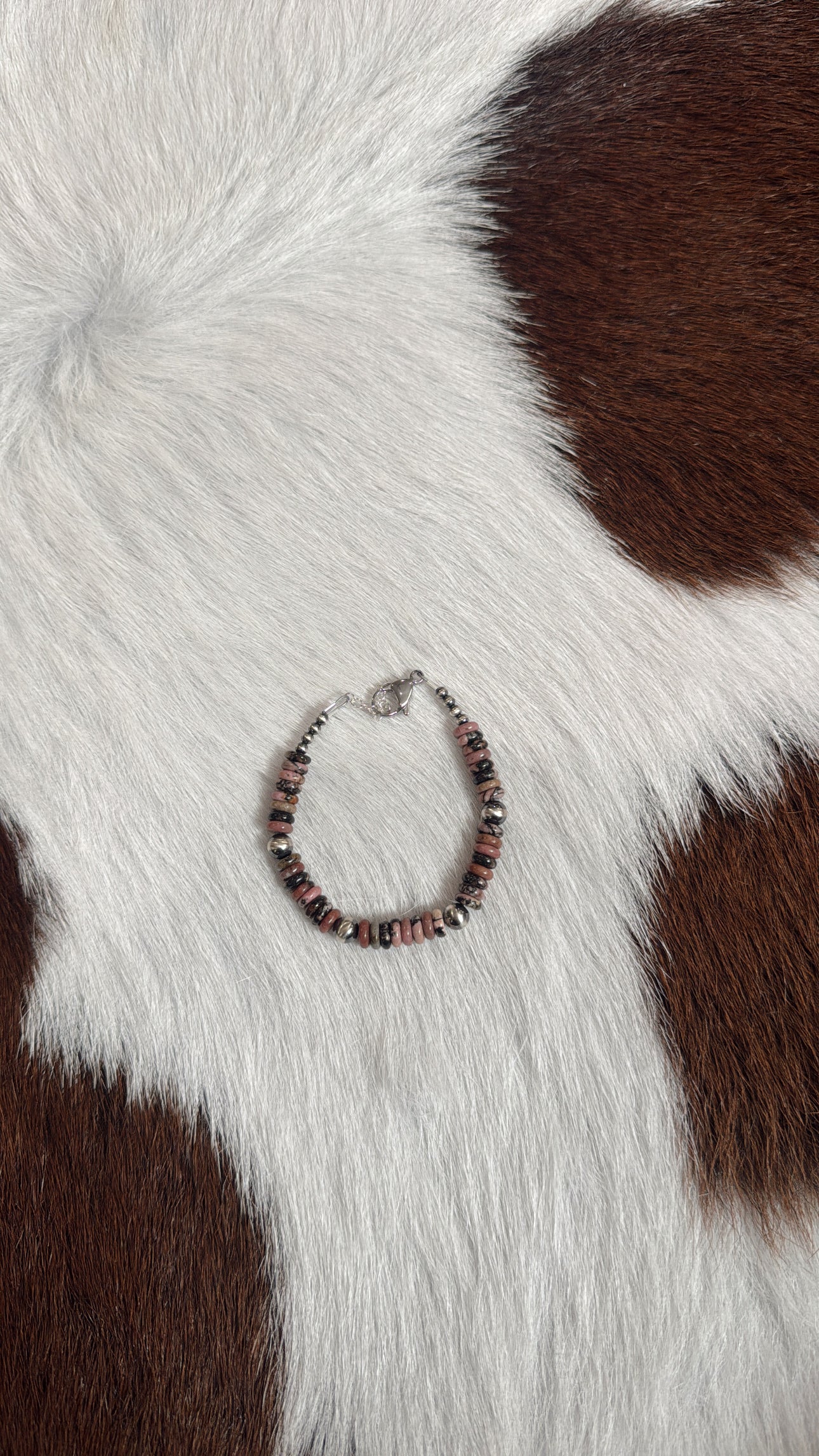 Rhodonite w/ Matrix Bracelet
