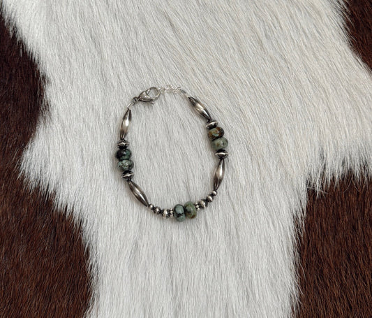African Turquoise Bracelet