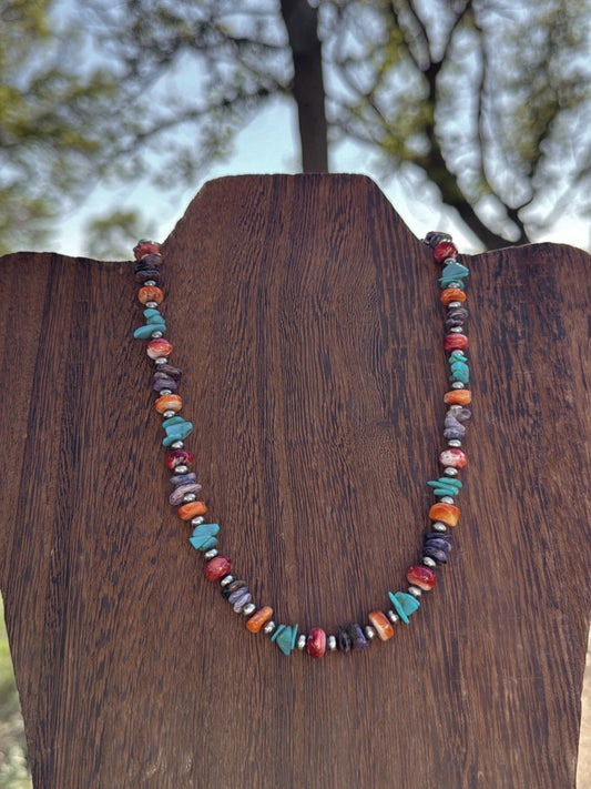16" Turquoise & Spiny