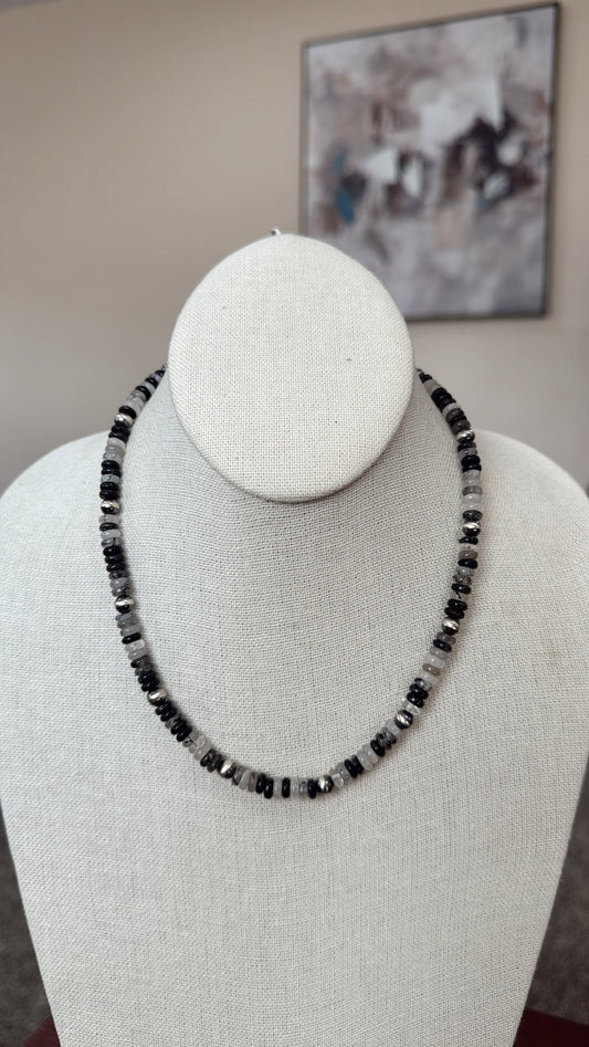 16" Tourmalated Quartz